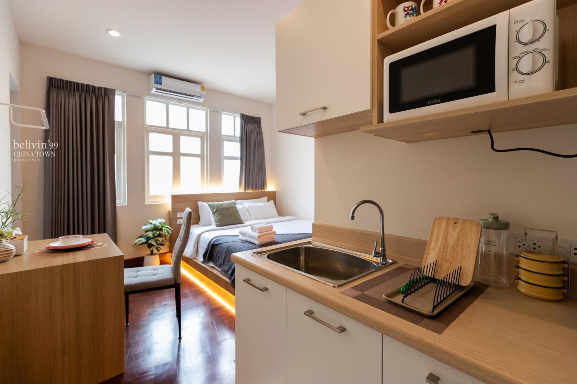 Belivin99 Residence Chinatown กรุงเทพมหานคร ห้อง รูปภาพ